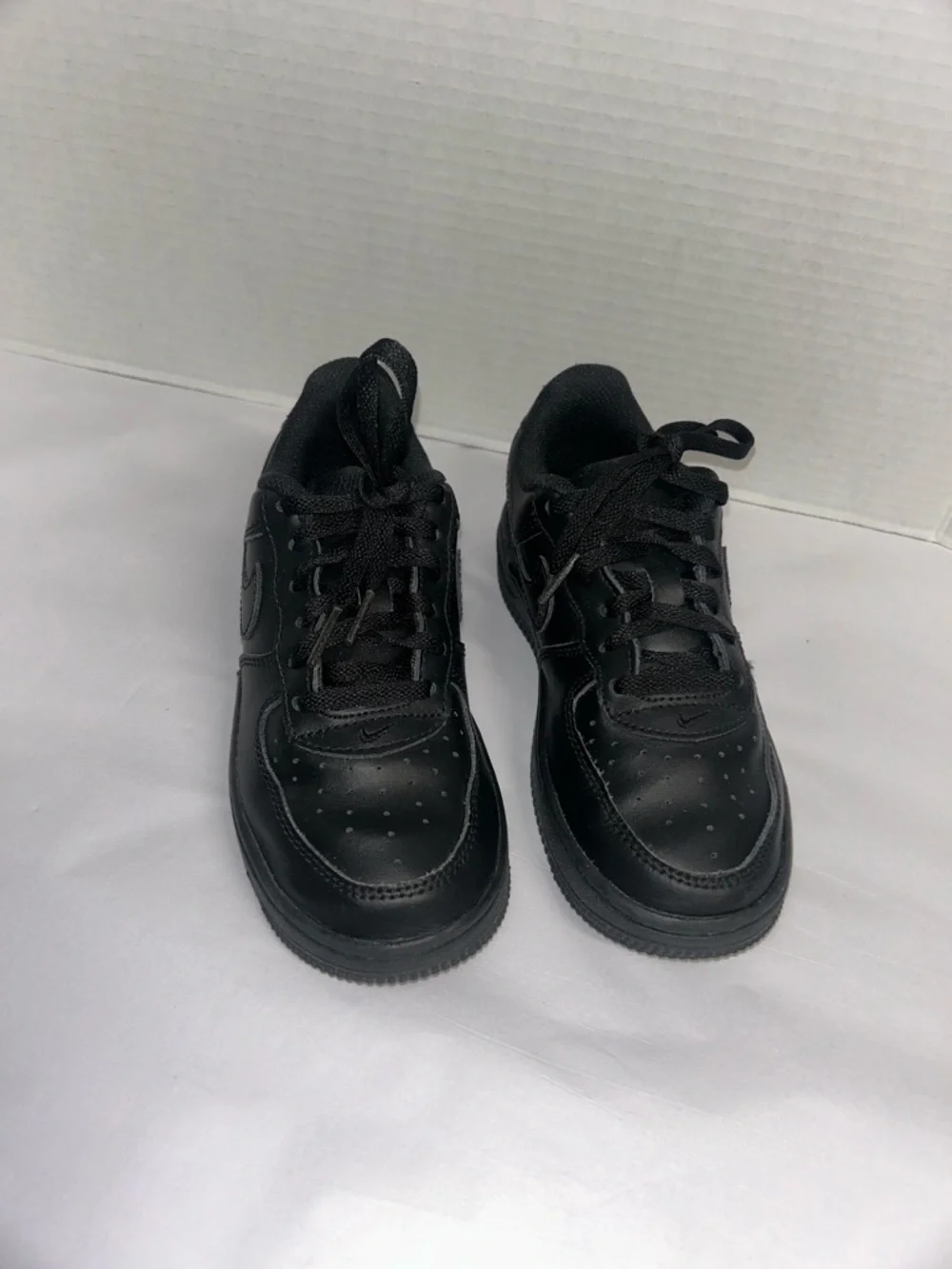 Nike Forcé 1 Kids Black Low-Top Sneakers